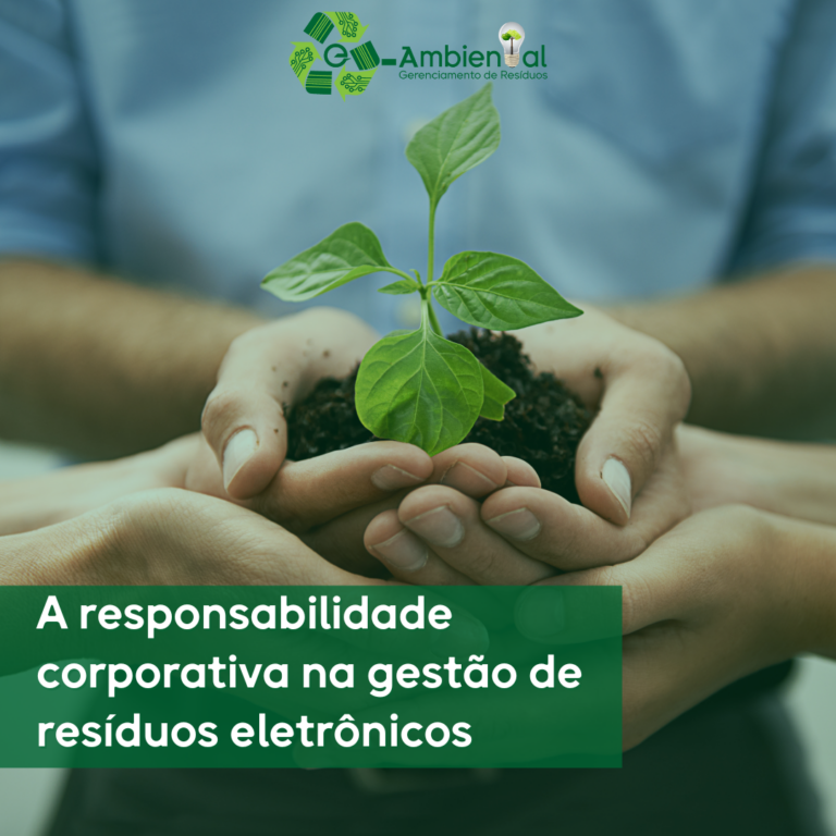 A responsabilidade corporativa na gestão de resíduos eletrônicos