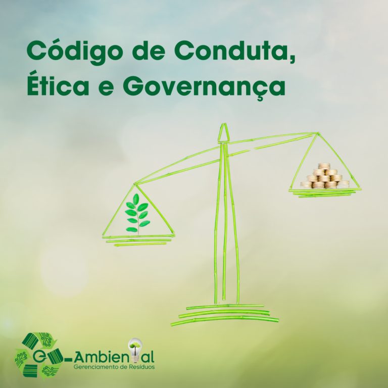 Código de Conduta, Ética e Governança