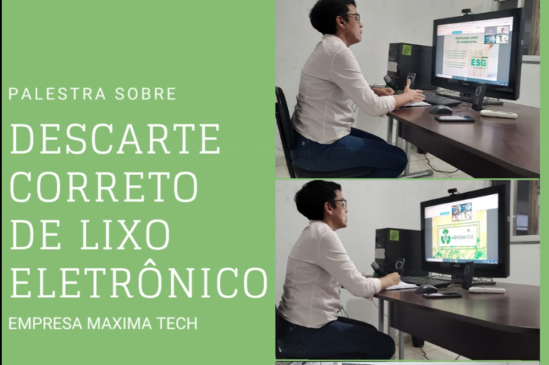 PALESTRA ONLINE DA E-AMBIENTAL COM A EMPRESA MÁXIMA TECH